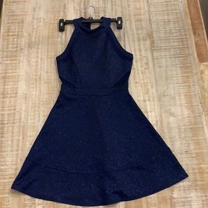 Blue Short Formal Dress